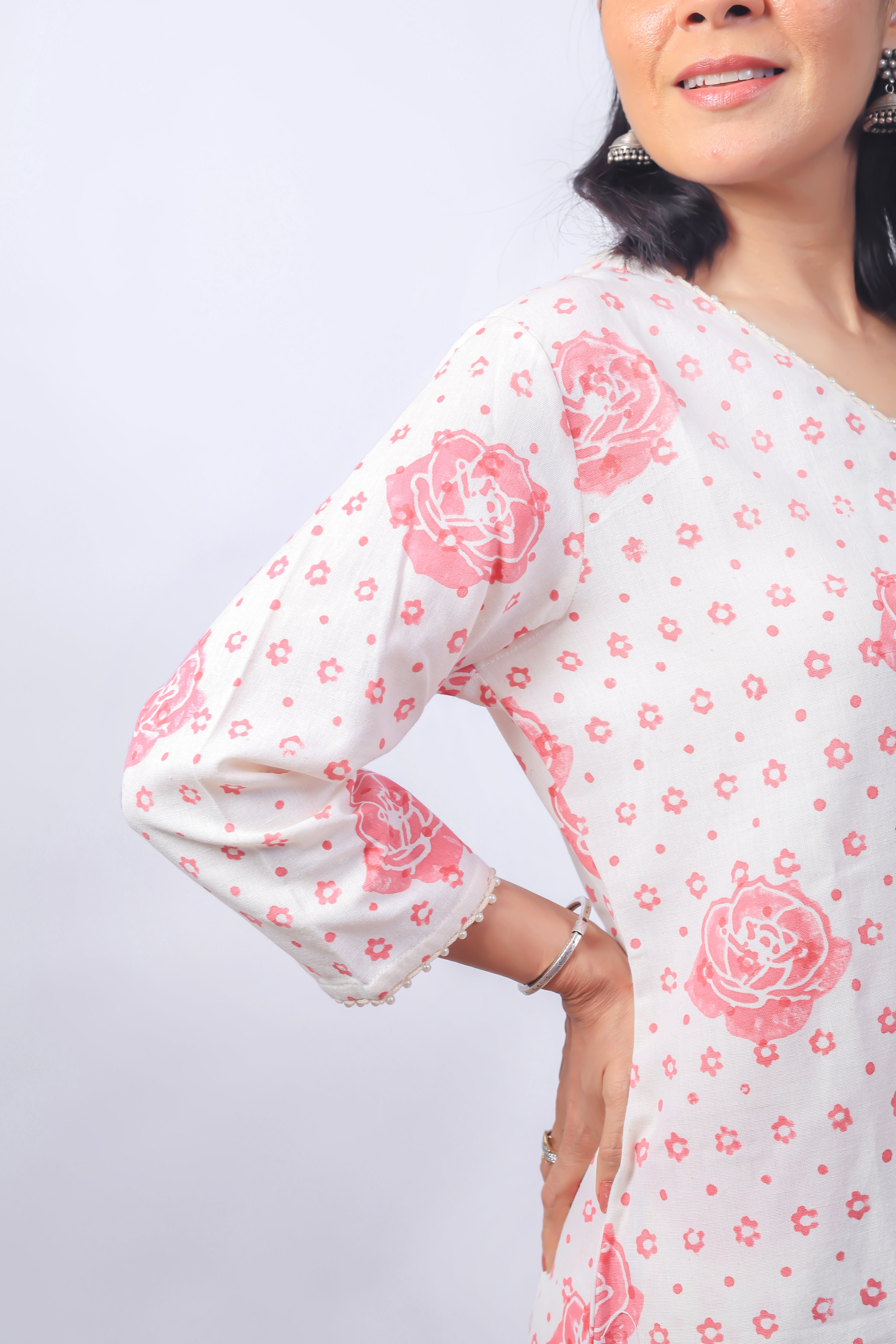 Pink cord-set