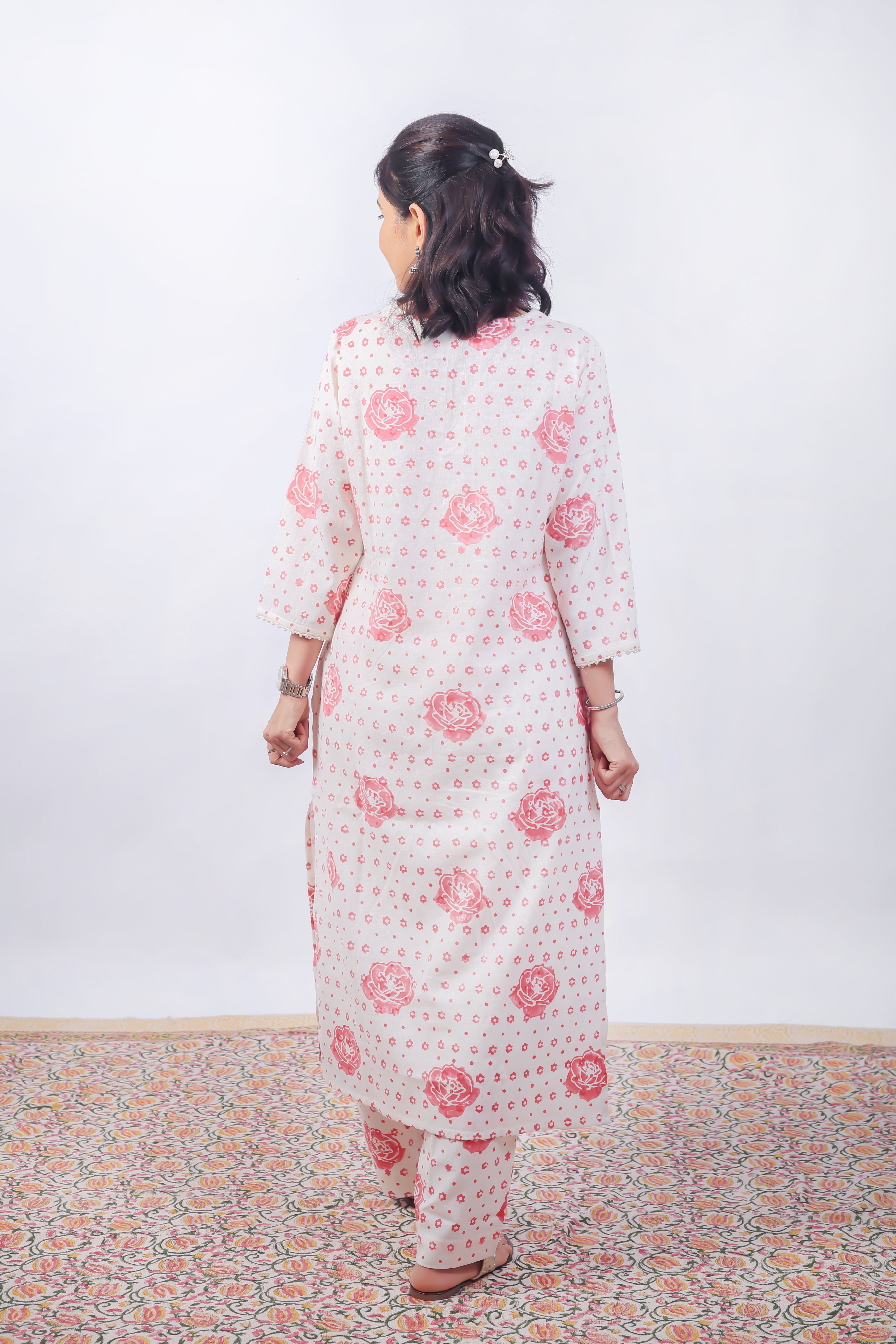 Pink cord-set