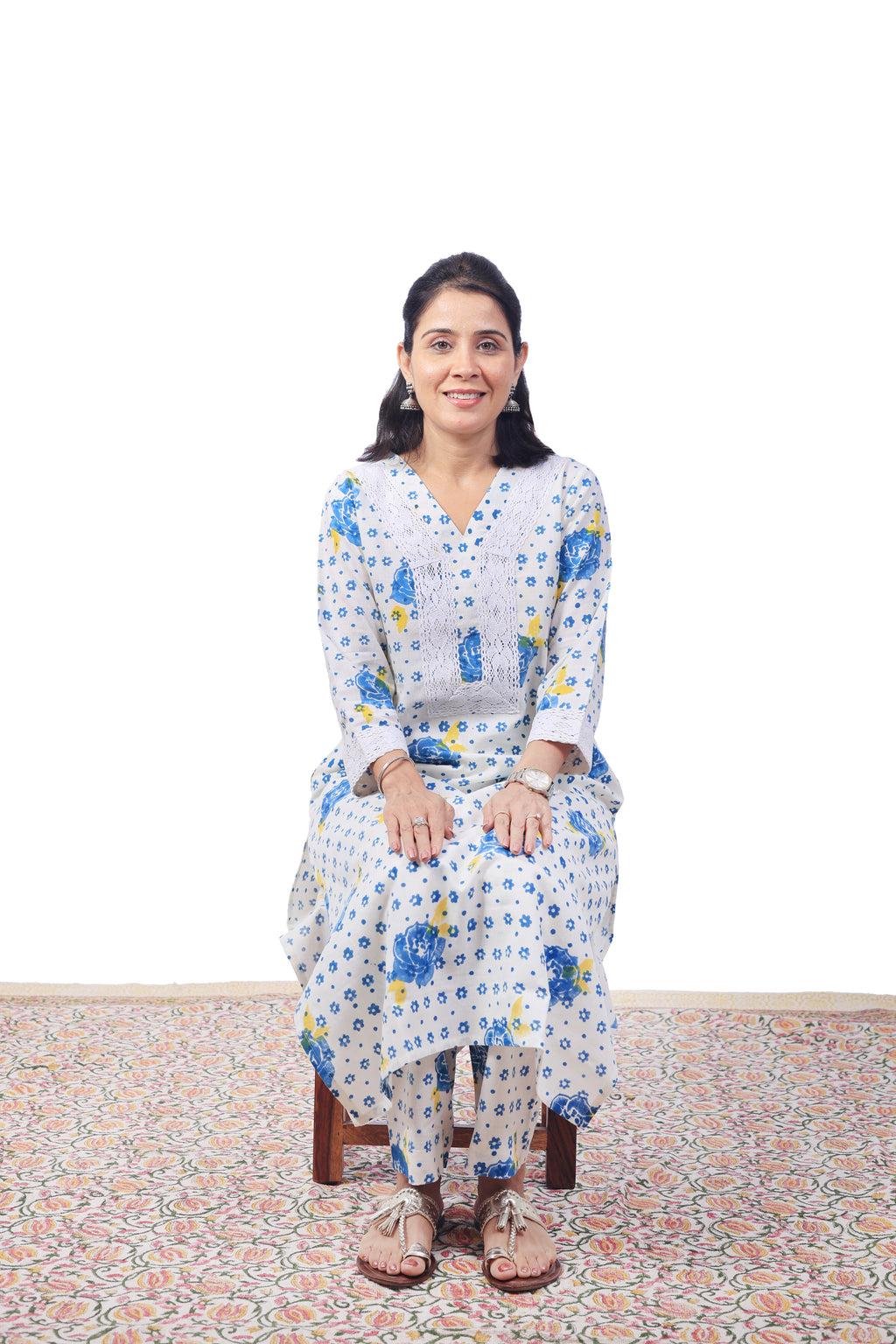 Blue cord-set