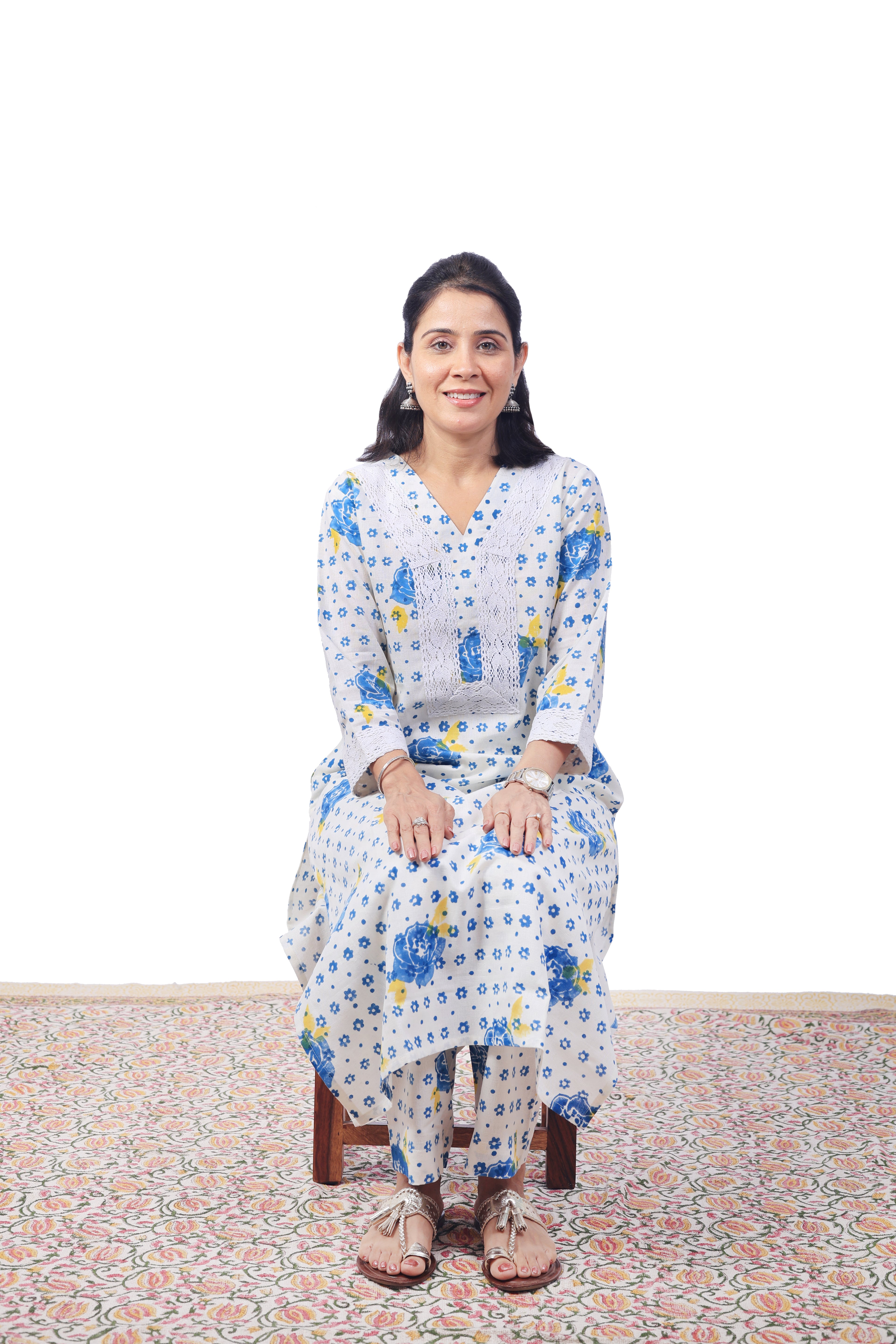 Blue cord-set