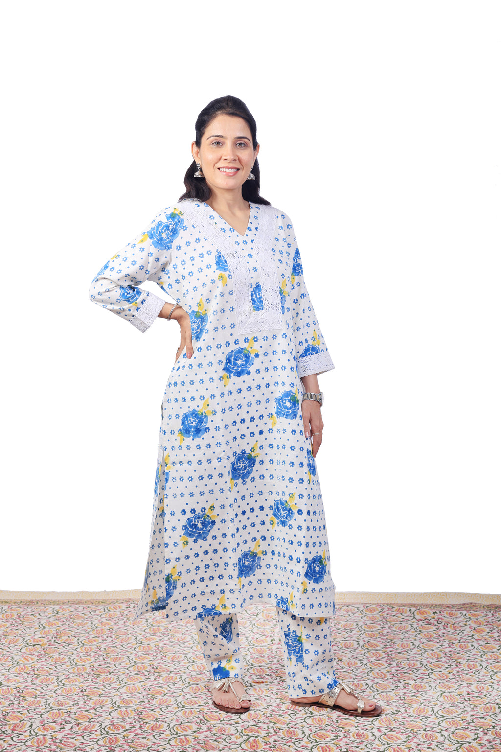 Blue cord-set