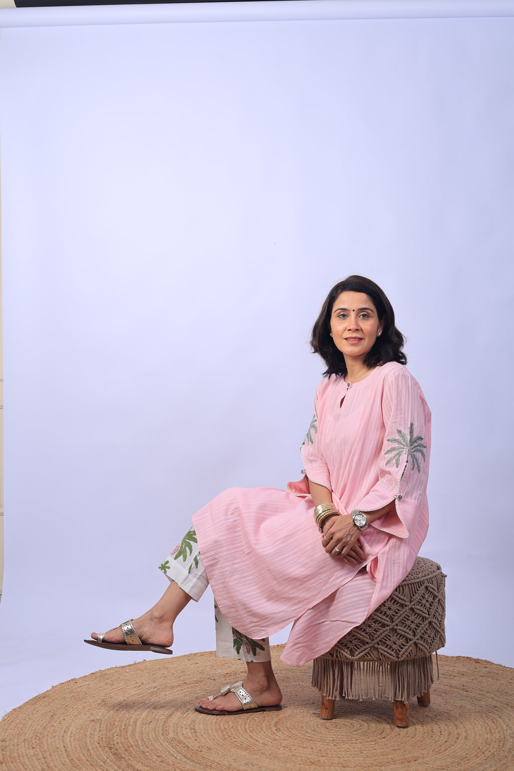 Pink cord-set