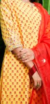 Prabha_ sunflower yellow plazo set