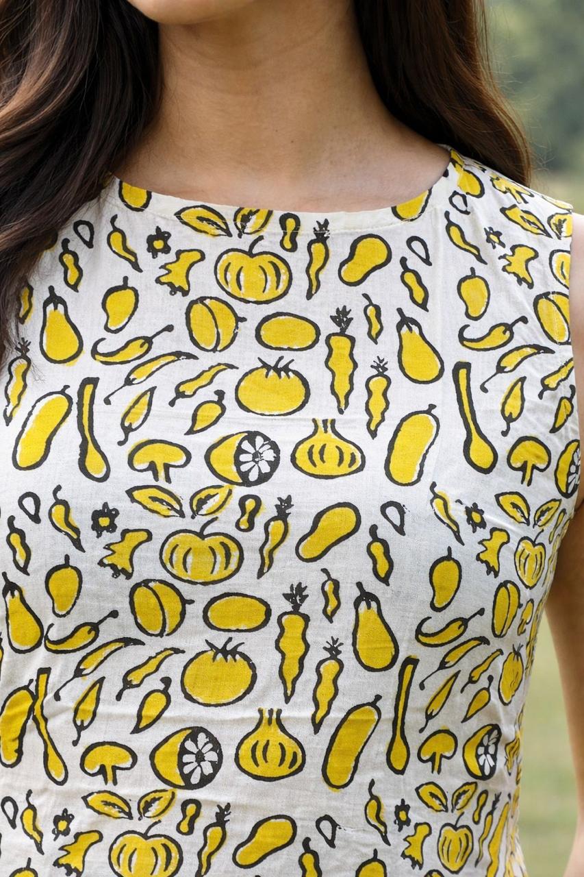 sleeveless kurti
