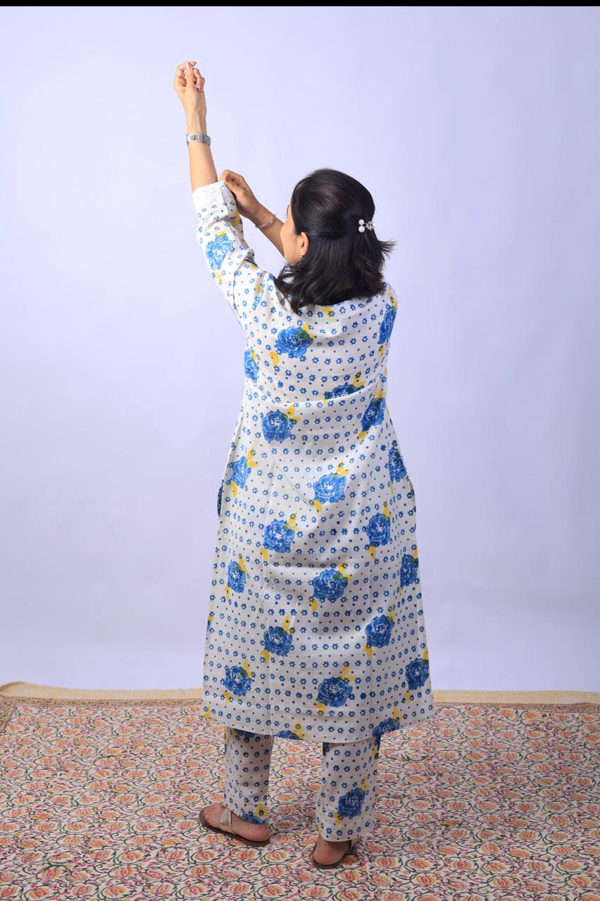 Blue cord-set